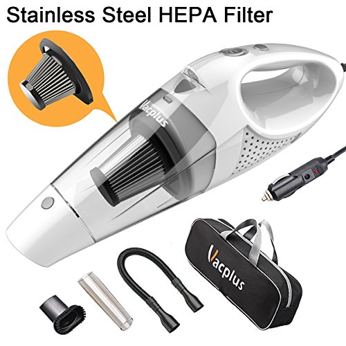 Compatible Car Vacuum Stainless Steel HEPA Filter Vacplus Car Vacuum Filter 